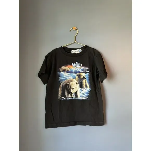Vintage Single Stitch Sea World Wild Arctic Shirt - Picture 1 of 5